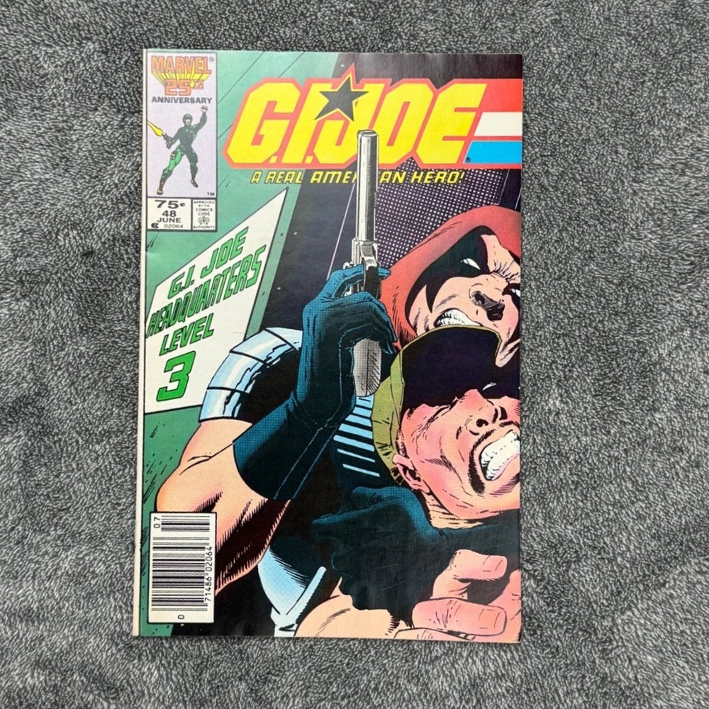 GI Joe A Real American Hero 48 June 1986 Marvel Comics Zartan Copper Age Vintage